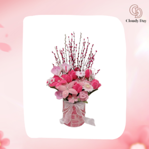 Hoa Kẽm Nhung Tết 2026 – Xu Hướng Decor Handmade Cho Mùa Xuân Mới