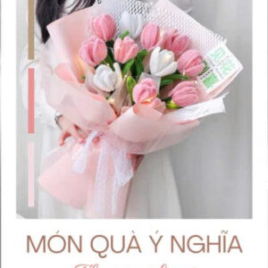 Hoa kẽm nhung tulip CloudyDay