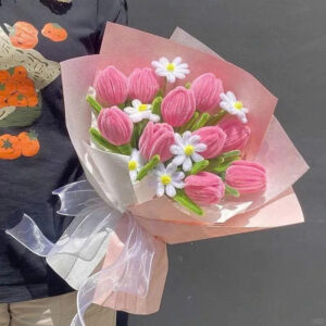 Hoa Tulip kẽm nhung (bó lớn)