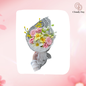 Hoa Kẽm Nhung Mẫu Đơn – Quà Tặng Handmade Sang Trọng Và Ý Nghĩa