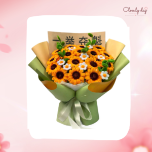 Bó Hoa Hướng Dương Kẽm Nhung Cao Cấp Ý Nghĩa