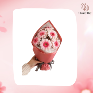 Hoa Kẽm Nhung Đồng Tiền – Mẫu Hoa Handmade Độc Đáo