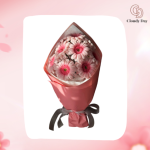 Hoa Kẽm Nhung Đồng Tiền – Mẫu Hoa Handmade Độc Đáo