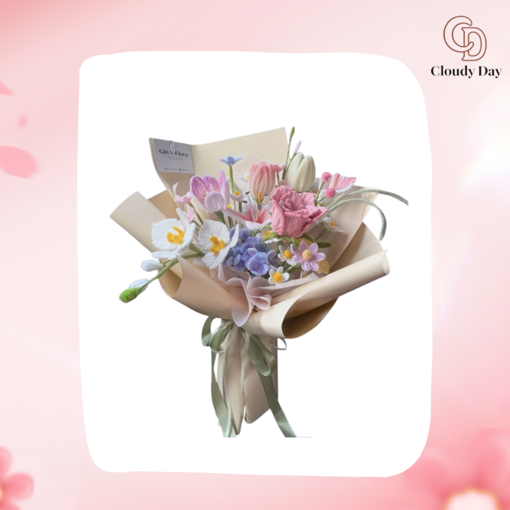 Khám Phá Vẻ Đẹp Của Hoa Mẫu Đơn Kẽm Nhung Handmade