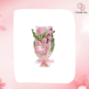 Bó Hoa Kẽm Nhung Tone Hồng Pastel Handmade – Quà Tặng Ngọt Ngào