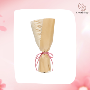 Bó Hoa Tulip Kẽm Nhung 2 Bông – Món Quà Handmade Độc Đáo