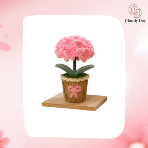 Chậu Hoa Kẽm Nhung Handmade – Mẫu Decor Đẹp Cho Không Gian Sống