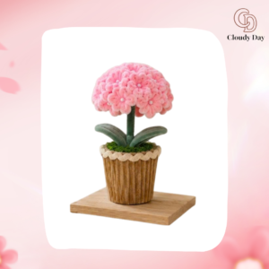 Chậu Hoa Kẽm Nhung Handmade – Mẫu Decor Đẹp Cho Không Gian Sống